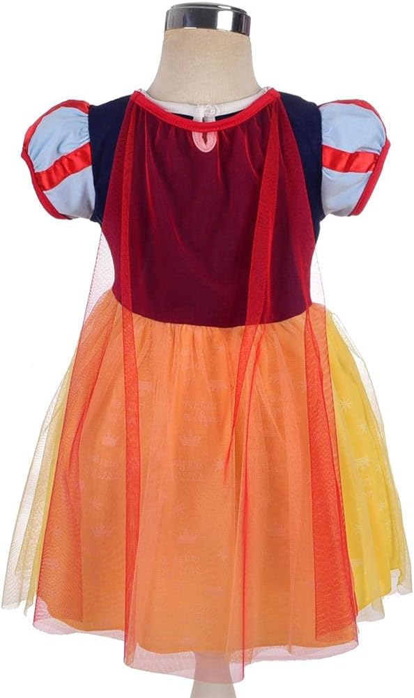 Dressy Daisy Princess Dress Up Clothes Halloween Fancy Party Tulle Skirt Summer Outfit for Baby & Toddler Girls