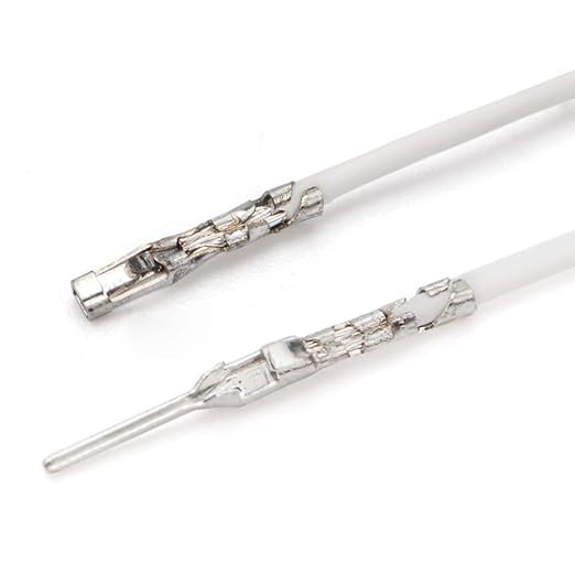 IWISS 1550PCS 2.54mm Pitch Dupont Connector Kit, Includes Pin Headers, Jumper Wire, Crimp Pins for RC Servo, Arduino, SMT, SATA, EPS, PCIe, Battery Balancer