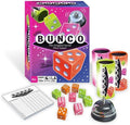 Continuum Games Retro Bunco Game Kit Party Box for Ladies Night 2-12 Players 3 Sets of Bunco Dice, Bell, and Score Pad for Game Night