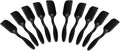 10Pcs Mini Shovel,Plastic Mini Gardening Shovel Spoons Soil Scoops,Cultivation Digging Transplanting Tools for Succulents Potted Flowers,Sand Scoops/Coffee Beans/Milk Powder Scoops (All Black)