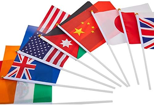 Adena Montessori Flags of the World Geography Learning Toys Hands-on Geography Activities for Kids