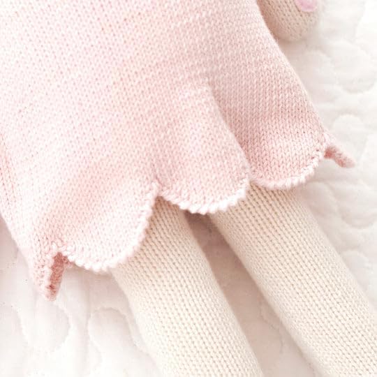 cuddle + kind Charlotte The Dog Regular 20" Hand-Knit Doll – 1 Doll = 10 Meals, Fair Trade, Heirloom Quality, Handcrafted in Peru, 100% Cotton Yarn