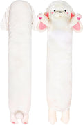 Big Bunny Plush Body Pillow for Kids | Long Stuffed Animal Cuddle Pillow | Soft Hugging Toy | Plushie Gift for Girls & Boys | Long Plush Body Pillow for Sleep & Comfort | Large, 47 Inches