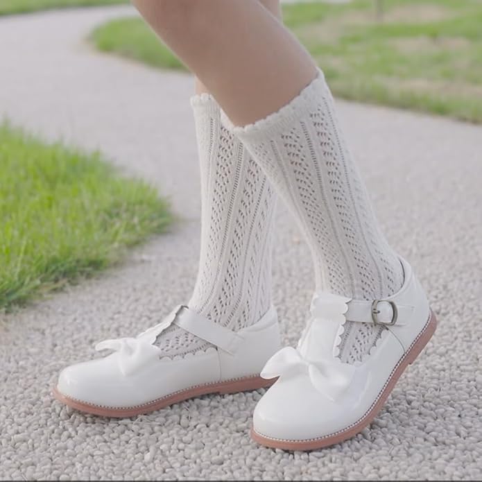Felix & Flora Toddler Little Girl Mary Jane Dress Shoes - Ballet Flats for Girl Party School Shoes