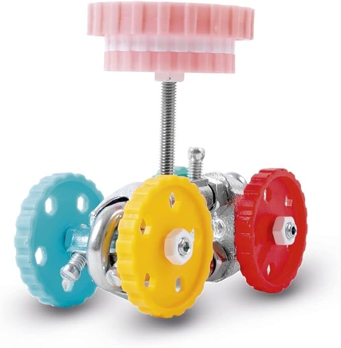 The Off Bits Erector Set: Animal Mini STEM Toys for Kids 6+, Toy Building Sets with Nuts & Bolts, STEM Building Toys Gifts for Boys and Girls (Multicolor)