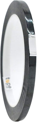 WOD Tape MPFT2 Black Metalized Polyester Mylar Film Tape, 1/4 inch x 72 yds, Vibrant Mirror Black, Decor, Graphic Arts, Car & Boat Trim