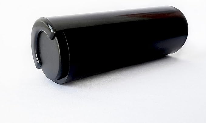 Coin Holder Tube - Holds 40+ Coins for Quarters and Dollar Bills - Premium Black Plastic Coin Boxes - Billiard Accessory Dispenser