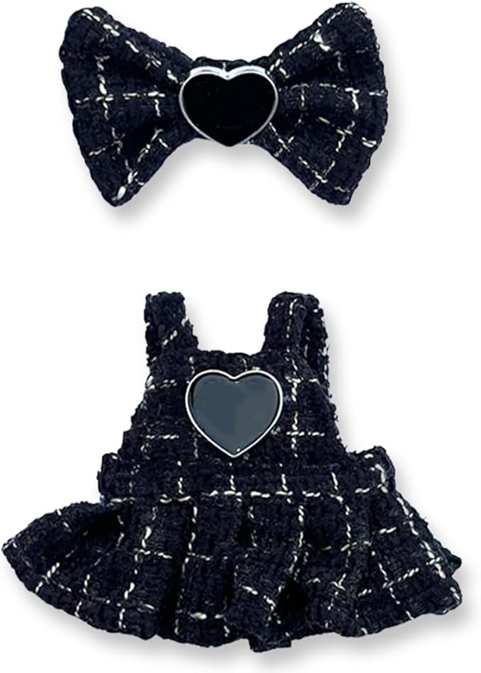 17cm Doll Clothes Set & Outfit Set for 17cm Dolls - Premium Fashion Dresses with Accessories, Luxury Chic Doll Clothing & Style Bundle,Just Clothes (Style-23)