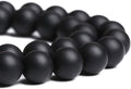 8MM 46PCS Natural Stone Matte Black Agate Loose Beads for Jewelry Making DIY Bracelet Necklace