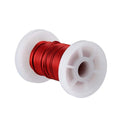 BNTECHGO 20 AWG Magnet Wire - Enameled Copper Wire - Enameled Magnet Winding Wire - 2 oz - 0.0315" Diameter 1 Spool Coil Red Temperature Rating 155℃ Widely Used for Transformers Inductors