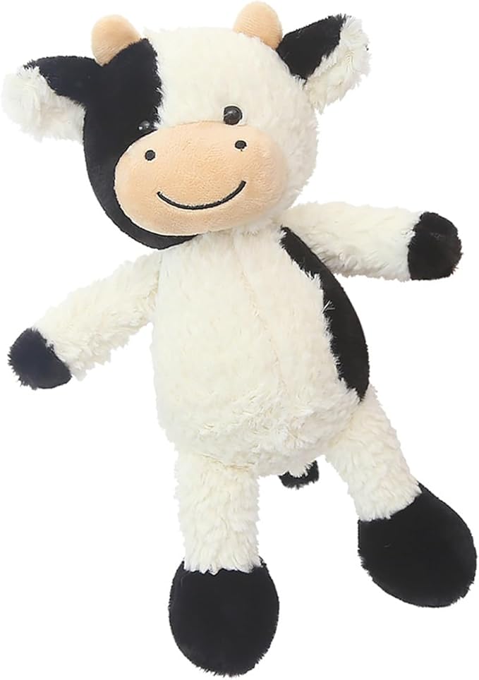 CHELEI2019 11.8" Cow Stuffed Animal Plush Soft Christmas Cow Plushies Toy for Kids,Girls
