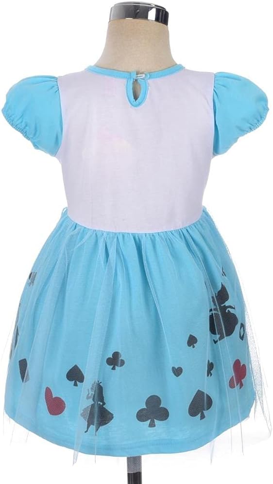 Dressy Daisy Princess Dress Up Clothes Halloween Fancy Party Tulle Skirt Summer Outfit for Baby & Toddler Girls