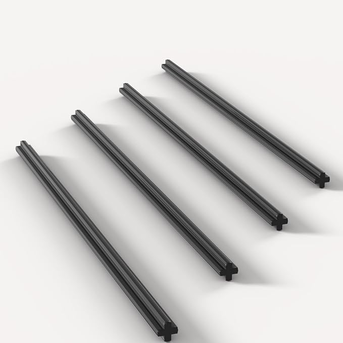 Classic Building Axle Bulk, 16L 30 Piece, Compatible with Lego Parts and Pieces:(Colour:Black)