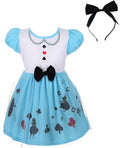 Dressy Daisy Princess Dress Up Clothes Halloween Fancy Party Tulle Skirt Summer Outfit for Baby & Toddler Girls