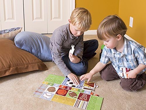 Personalized Jigsaw Puzzle for Kids, 24-Piece - I See Me! (Construction Trucks)
