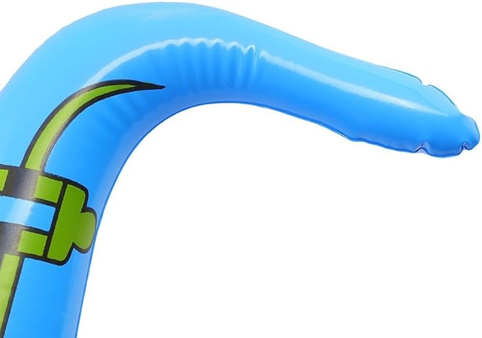 DECORA 27.5“ Inflatable Saxophones Assorted Colors 6pcs for Kids Party Favors