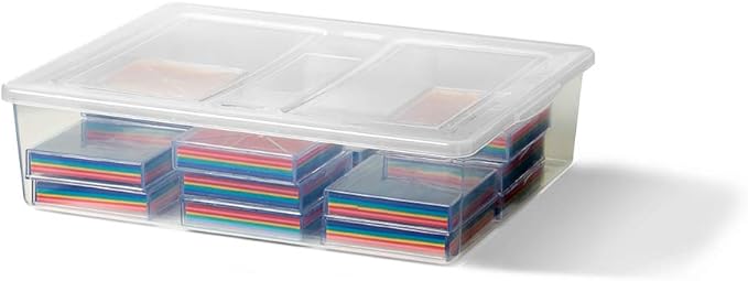 hand2mind Rainbow Fraction Squares, Montessori Math Materials, Fraction Manipulatives, Unit Fraction, Math Manipulatives for Elementary School, Homeschool Supplies (Set of 15)
