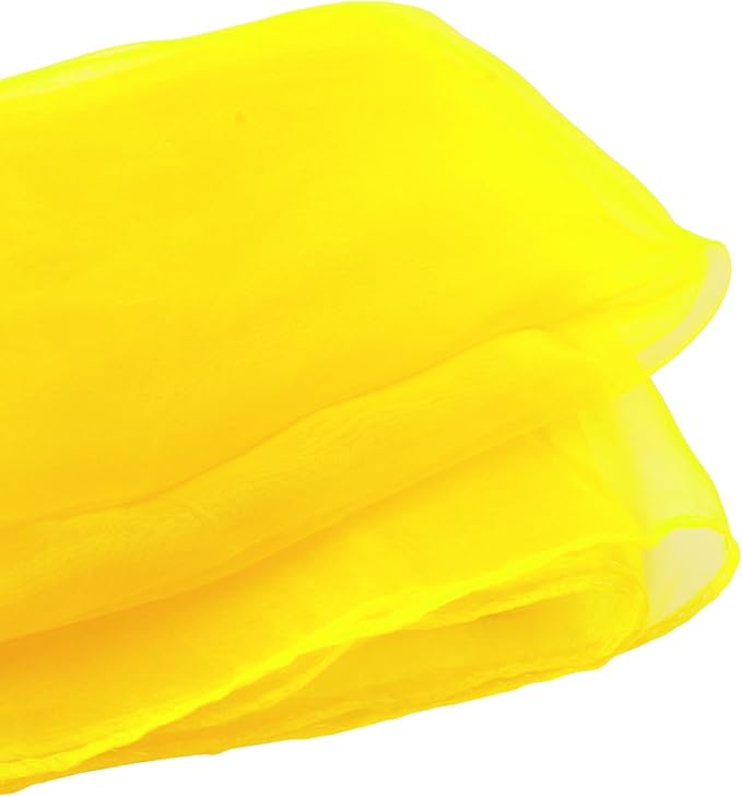 Larcele 12 Pieces Juggling Dance Scarf for Performance Prop Accessory 24 x 24 inches WDSJ-02