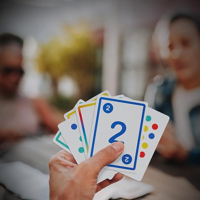 DOTS - A Fast-Paced, Easy-to-Learn Card Game for Families, Adults & Kids | A New Twist on Rummy-Style, Set Matching Fun | Perfect for 2 Players or Family Game Night | 2–6 Players, Ages 8+