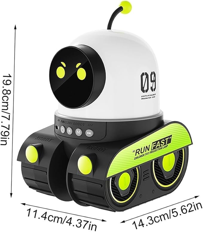 Kids Cartoon Projector Lamp, Story Projector for Kid, 12 Slides+360° Rotation Silent Kids Night Light, Christmas Birthdays Gifts, Unique Stylish Projectors Lamp with Cartoon Images