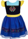 Dressy Daisy Princess Dress Up Clothes Halloween Fancy Party Tulle Skirt Summer Outfit for Baby & Toddler Girls