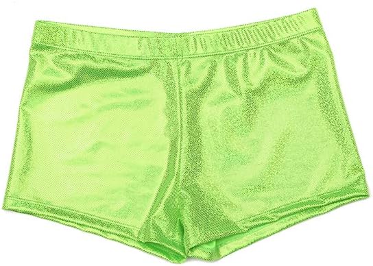 Aosva Little Big Girls' Sparkle Dance Tumbling Athletic Gymnastics Short 2-14Years