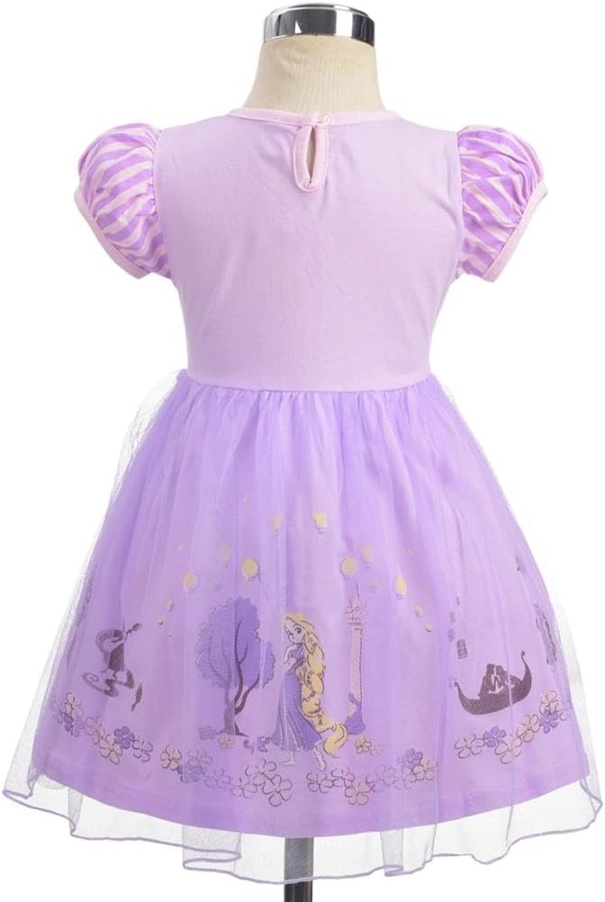Dressy Daisy Princess Dress Up Clothes Halloween Fancy Party Tulle Skirt Summer Outfit for Baby & Toddler Girls