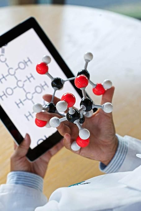 LINKTOR Chemistry Molecular Model Kit, Student or Teacher Set for Organic and Inorganic Chemistry Learning, Motivate Enthusiasm for Learning and Raising Space Imagination (190 Pack)