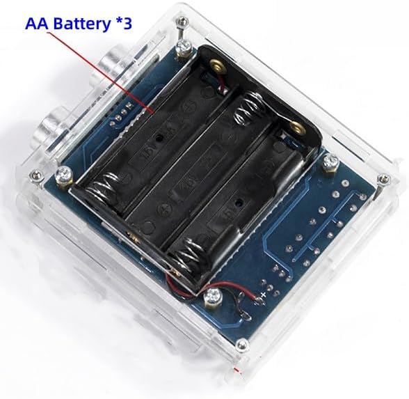 DIY Ultrasonic Range Meter Soldering Practice kit, Complete Soldering Project kit with Components, PCB & Enclosure, Perfect for Electronics Enthusiasts & Beginners