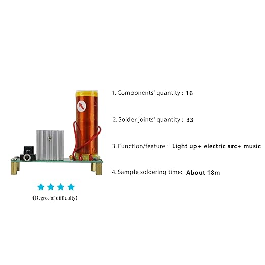 Tesl Coil Soldering Kit