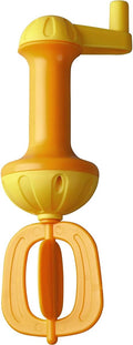 HABA Toddler Bath Toys: Bubble Bath Whisk for Sensory Play, Bubble Maker for Bathtub and Fun Beach and Water Toys for Toddlers, Yellow