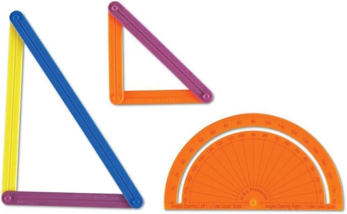 Learning Resources AngLegs - 74 Pieces, Ages 5+ Kindergartner Classroom Supplies, Geometry for Kids, Shapes for Kids