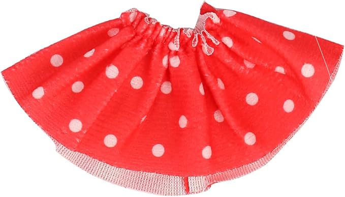 Doll Clothes for Labubu(NO Doll), for 17/15cm Plush Dolls, Clothing Suit Toy Figurine Outfit Set Dress Up with Kawaii Style Accessories, Skirt or Overall and Cute Hat or Headwear (SD10)