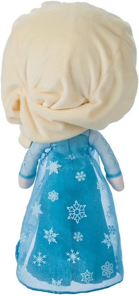 Disney Store Official Princess Plush Doll, Elsa from Frozen, Medium 14 Inches, Soft Plushy with Embroidered Features, Princess Toys for Girls, Disney Dolls, Stuffed Animals for Girls