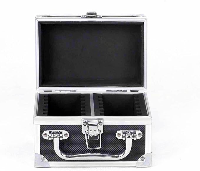 Ursae Minoris Elite Black Aluminum Box for 12 Certified or Certified-Style Coin Holders NGC, PCGS, ANACS, Elite, Lighthouse, BCW