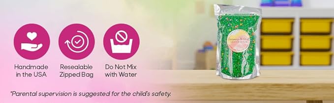 Sensory Bin Filler for Sensory Table - Colored Rice for Sensory Play (Flower Rice)