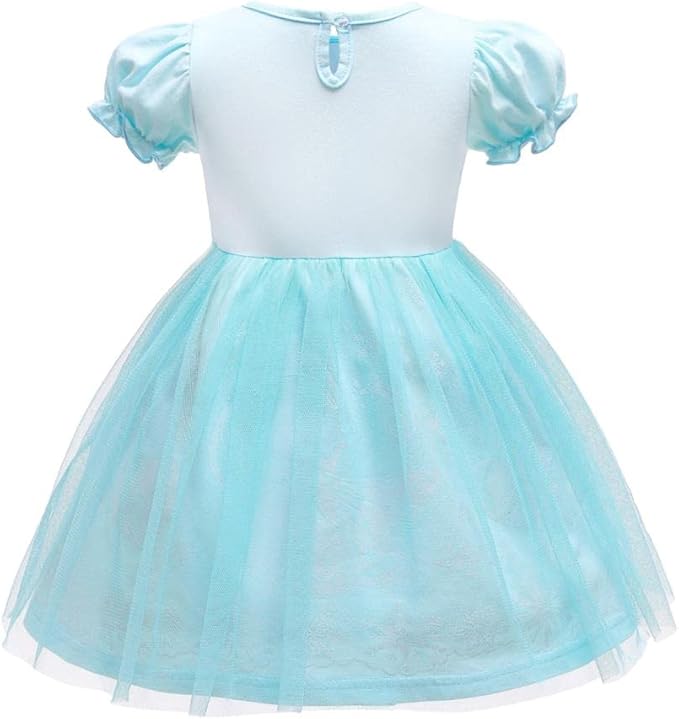 Dressy Daisy Princess Dress Up Clothes Halloween Fancy Party Tulle Skirt Summer Outfit for Baby & Toddler Girls