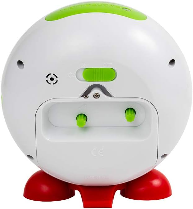 EasyRead Time Teacher Alarm Clock Kids - Telling Time Teaching Clock - Boys & Girls Alarm Clock With Rainbow 24 Hr Face & Night Light - Bedroom Clock - Kids Analog Alarm Clock 2 Step Learning System
