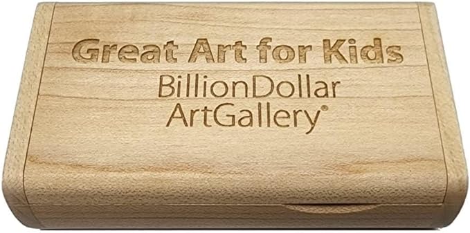 BillionDollarArtGallery® Great Art for Kids Transforms your TV Into Wall Art for Children | Over 500 of Historic & Beautiful Paintings | Art Education | Teachers Gift | Student Gifts | Art TV