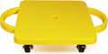 GSE Games & Sports Expert Gym Floor Scooter Board with Handles, Sitting Scooter for Kids Indoor Play Equipment, Fun Scoot Board with Non-Marring Plastic Casters for Children