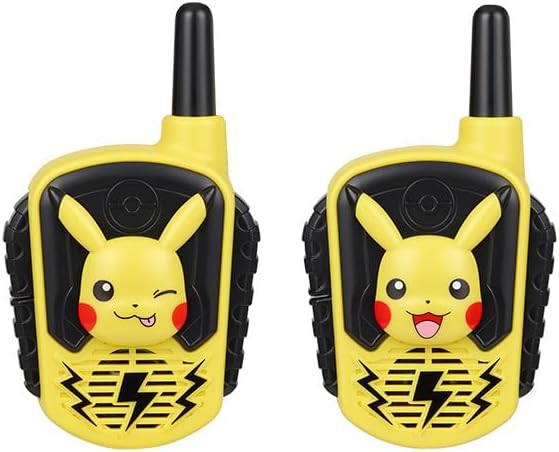 eKids Pokemon Walkie Talkies for Kids, Indoor and Outdoor Toys, Designed for Fans of Pokemon Toys