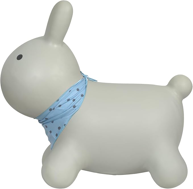 Kindsgut Bouncy Animal Hopper Rabbit for Children, Designed in Germany, Playful and Modern Colors, air Pump Included, Indoors and Outdoors
