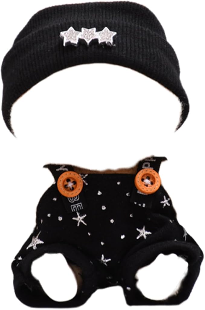 17cm Doll Clothes Set & Outfit Set for 17cm Dolls - Premium Fashion Dresses with Accessories, Luxury Chic Doll Clothing & Style Bundle,Just Clothes (Style-16)