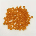 260 Piece Transparent Colors Building Plate Bulk, Round 1x1, Compatible with Lego Parts and Pieces: (Color:Transparent Orange)