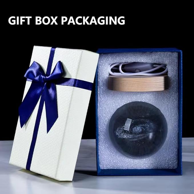 3D Cat Engraved Pattern with Wooden Lighted Base, USB Powered Cable with Switch, Night Light Decoration, Cat Lamp for Bedroom Unique Gifts for Her