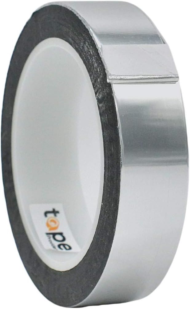 WOD MPFT2 Silver Metalized Polyester Mylar Film Tape with Acrylic Adhesive, 1 inch x 72 ft. Vibrant Mirror Silver Tape, Decor Tape for Detailing Accent Wall, Graphic Arts, Car and Boat Trim