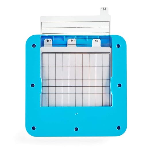 hand2mind Build-A-Grid, Dry Erase Multiplication, 3rd Grade Math, Multiplication Manipulatives, Fraction Manipulatives, Multiplication Game, Montessori Math, Homeschool Supplies (Set of 4)