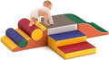 Betterhood Climbing Blocks for Toddlers 1-3, 7 Pcs Kids Soft Play Set, Toddler Soft Couch Climber Gymnastics Equipment for Crawling and Sliding at Home, Preschool