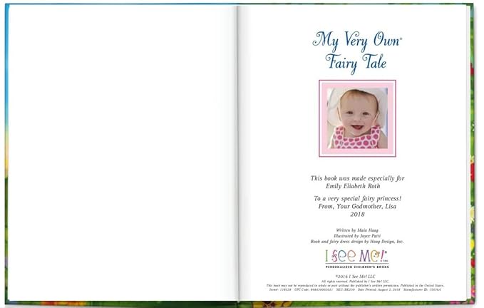 My Very Own Fairytale - Personalized Children's Story | Softcover | 9" x 11" | I See Me!