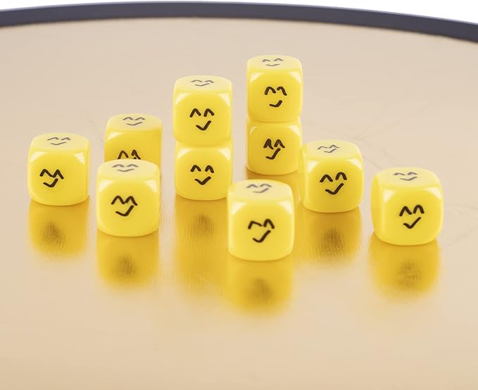 22MM Rounded Blank Six Sided Dice Lianshi Teaching Created Sesources Game Teaching Plastic Cubes Four Colors Choosable
